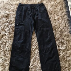 PrAna black pants. 8